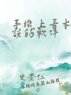 手机上看本地小说的软件