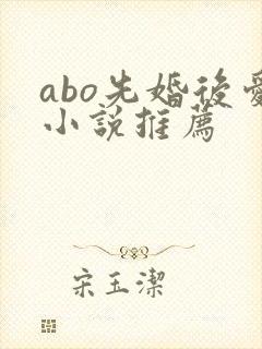 abo先婚后爱小说推荐