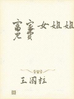 富家女姐姐韩漫免费