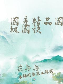 国产精品国产三级国快