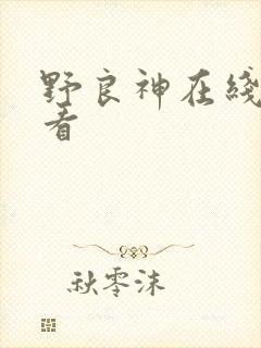 野良神在线免费看