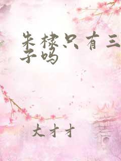 朱棣只有三个儿子吗