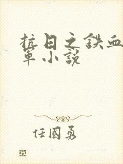 抗日之铁血远征军小说