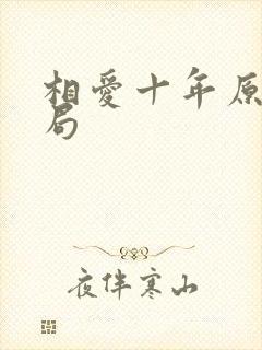 相爱十年原著结局