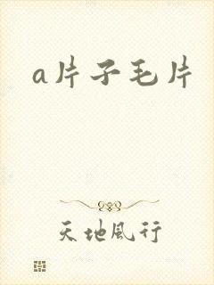a片子毛片