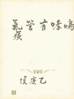 气管有哮鸣音有痰
