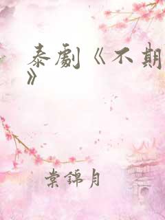泰剧《不期而爱》