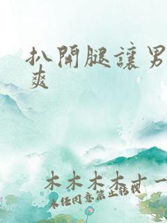 扒开腿让男人桶爽