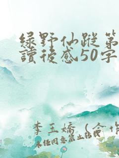 绿野仙踪第二章读后感50字