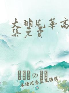大明风华高清全集免费