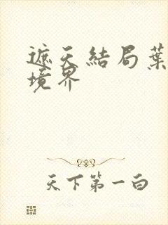 遮天结局叶凡的境界