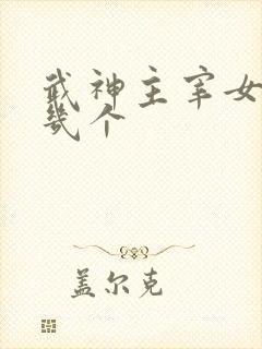 武神主宰女主有几个