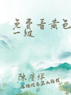 免费看黄色录像一级