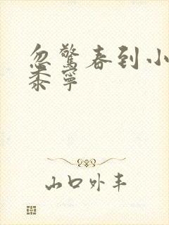 忽惊春到小桃枝黍宁