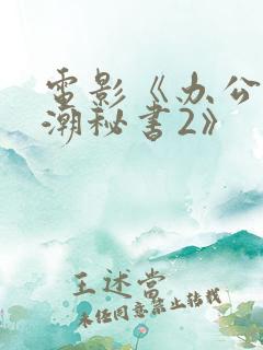 电影《办公室高潮秘书2》 电影《办公室高潮秘书2》