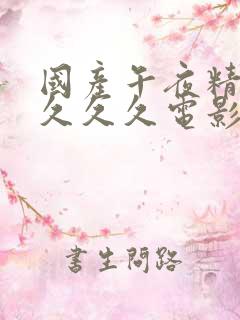 国产午夜精品久久久久电影