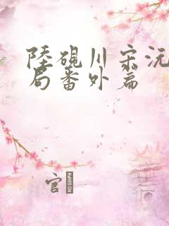 陆砚川宋沅大结局番外篇