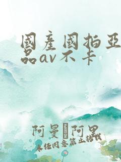 国产国拍亚洲精品av不卡