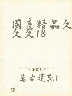 国产精品久久久久久18