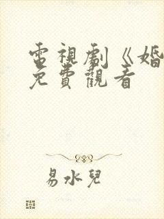 电视剧《婚战》免费观看
