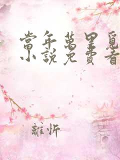 当年万里觅封侯小说免费看