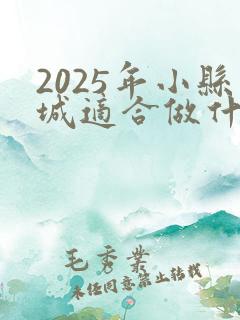2025年小县城适合做什么生意赚钱呢