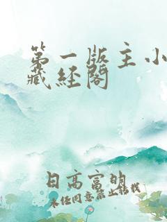 第一版主小说网藏经阁