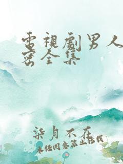 电视剧男人的秘密全集
