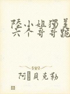 陆小姐独美后,六个哥哥跪求原谅全书