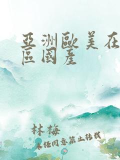 亚洲欧美在线一区国产