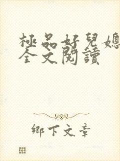 极品好儿媳苏晴全文阅读