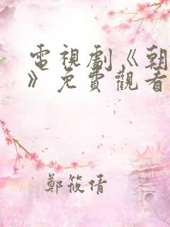 电视剧《朝雪录》免费观看在线播放