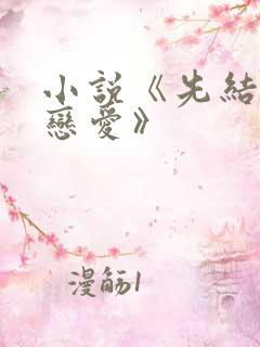 小说《先结婚再恋爱》
