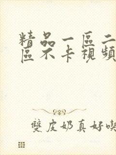 精品一区二区三区不卡视频
