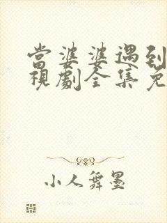 当婆婆遇到妈电视剧全集免费