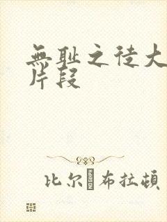 无耻之徒大尺度片段