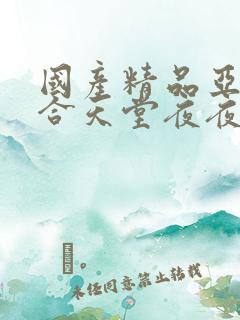 国产精品亚洲综合天堂夜夜