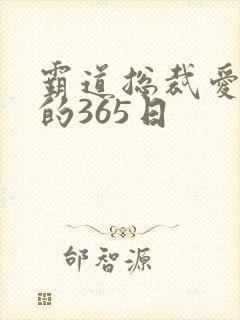 霸道总裁爱上我的365日