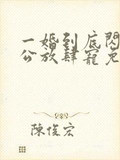 一婚到底闪婚老公放肆宠免费阅读