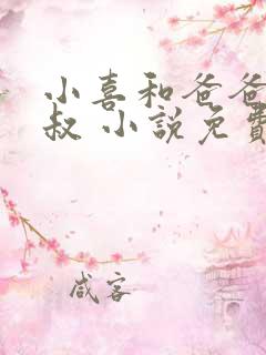 小喜和爸爸和叔叔 小说免费阅读