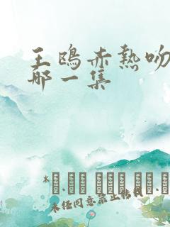 王鸥赤热吻戏在哪一集 王鸥赤热吻戏在哪一集