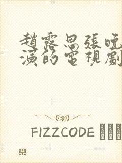赵露思张晚意主演的电视剧