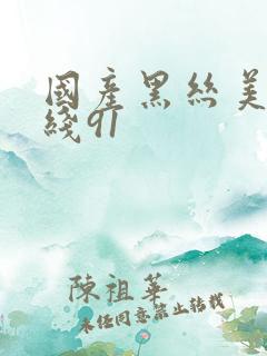 国产黑丝美女在线91