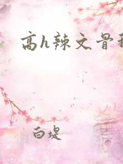 高h辣文骨科