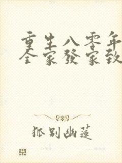 重生八零年代带全家发家致富