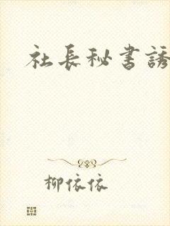 社长秘书诱惑 社长秘书诱惑