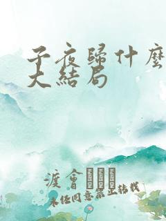 子夜归什么时候大结局