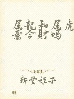 属龙和属虎做生意合财吗