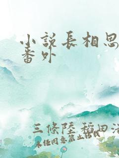 小说长相思相柳番外