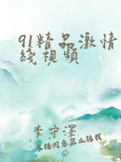 91精品激情在线视频